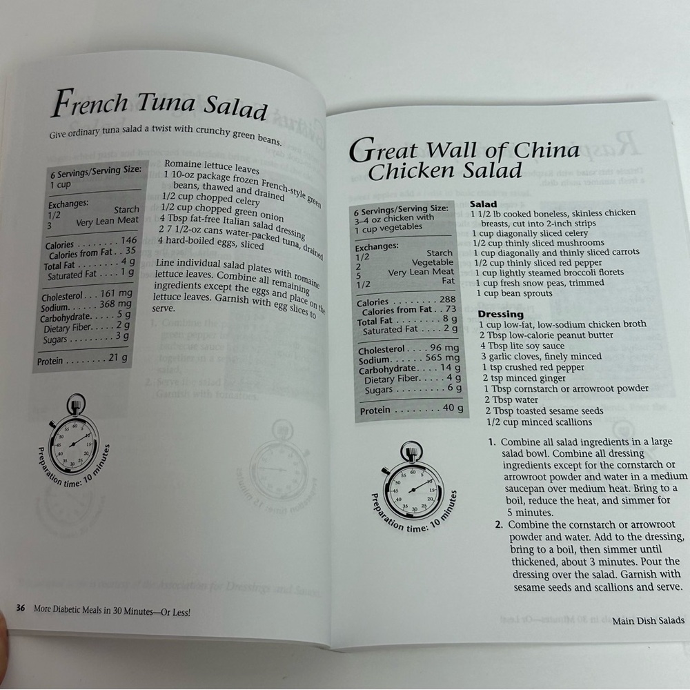 More Diabetic Meals in 30 Minutes--Or Less! More Than 150 Quick Recipes - Picture 7 of 15